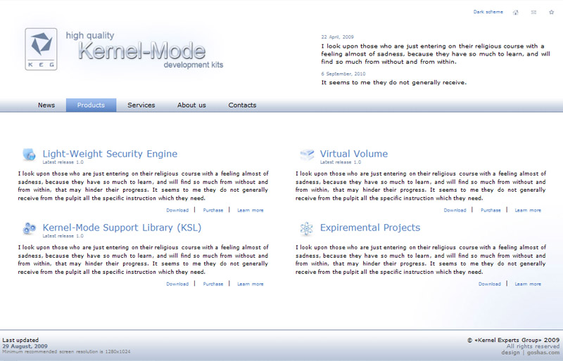 High quality Kernel–Mode development kits High quality Kernel–Mode development kits